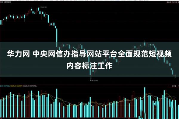 华力网 中央网信办指导网站平台全面规范短视频内容标注工作